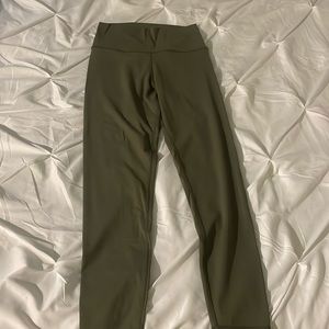 Olive green leggings